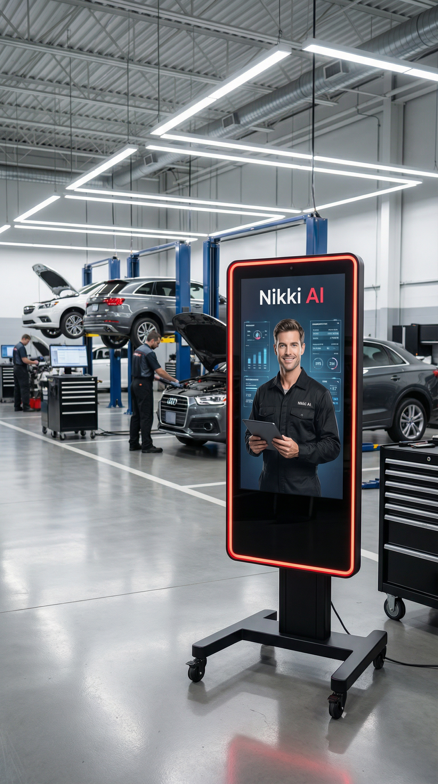 Vaughn in service bay area